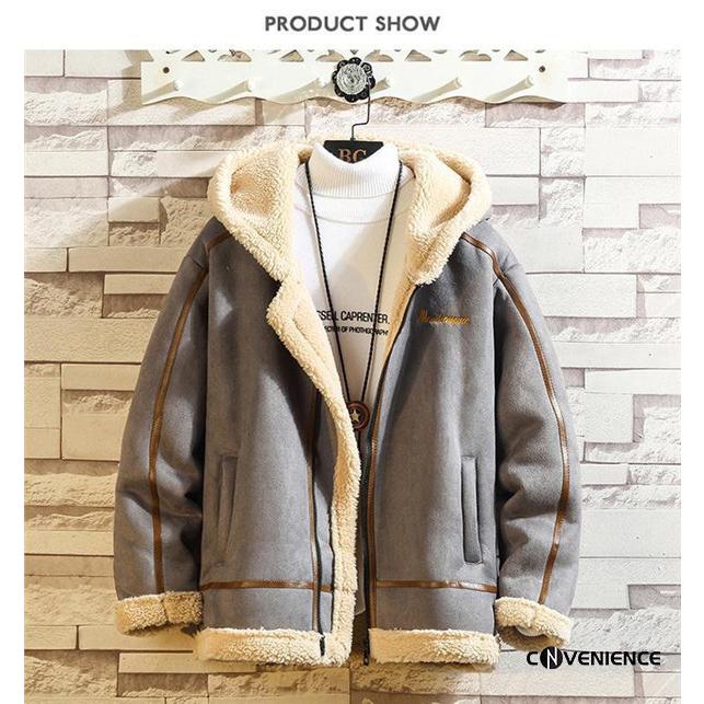 最も優遇 ジャケット ムートンコート ボアジャケット フリースジャケット 秋冬 コート ムートンコート ボアジャケット フリースジャケット メンズ おしゃれ 防寒 フード付き 暖かい ブルゾン アウター 大きいサイズ もこもこ アウトドア Www Threeriversofs Com