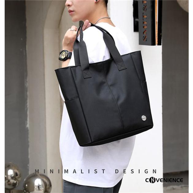 トートバッグ メンズ レディース 大容量 手提げバッグ 男女兼用 おしゃれ 縦型 縦長 ファスナー付き 多機能 ナイロンバッグ 撥水 通勤 通学 かばん シンプル Cohuodong030 Convenience ヤフー店 通販 Yahoo ショッピング