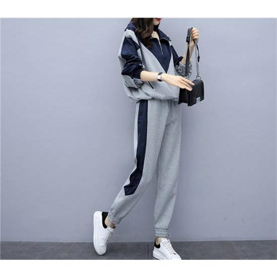 セットアップ レディース 上下セット スウェット レディース 長袖 ブラウス パーカー スウェットパンツ ジャージ セット カジュアル ルームウェア 部屋着 Conve Convenience ヤフー店 通販 Yahoo ショッピング