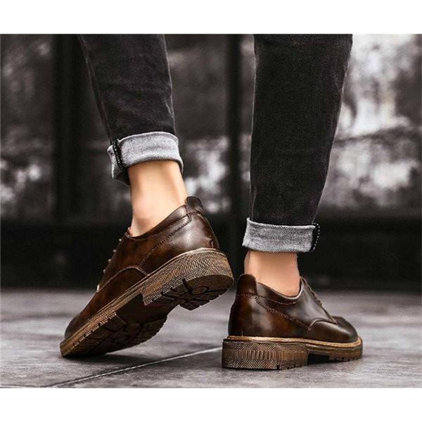 ビジネスシューズ メンズ 本革 メンズシューズ 紳士靴 ブーツ カジュアルシューズ 幅広 本革靴 靴 代 30代 40代 50代 Convea Convenience ヤフー店 通販 Yahoo ショッピング