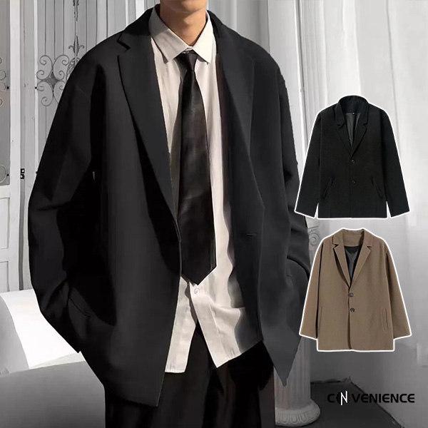 直営店 テーラードジャケット メンズ アウター オーバーサイズ カジュアル お兄系 春服 原宿風 カラージャケット きれいめ お洒落 かっこいい ゆったり ジャケット Reseau Fbus Fr