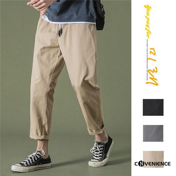 チノパン メンズ スリム 着痩せ 細身 大きいサイズ おしゃれ 原宿系 ゆったり 長ズボン カジュアル テーパードパンツ イージーパンツ 美脚 脚長 Coth2353 Convenience ヤフー店 通販 Yahoo ショッピング