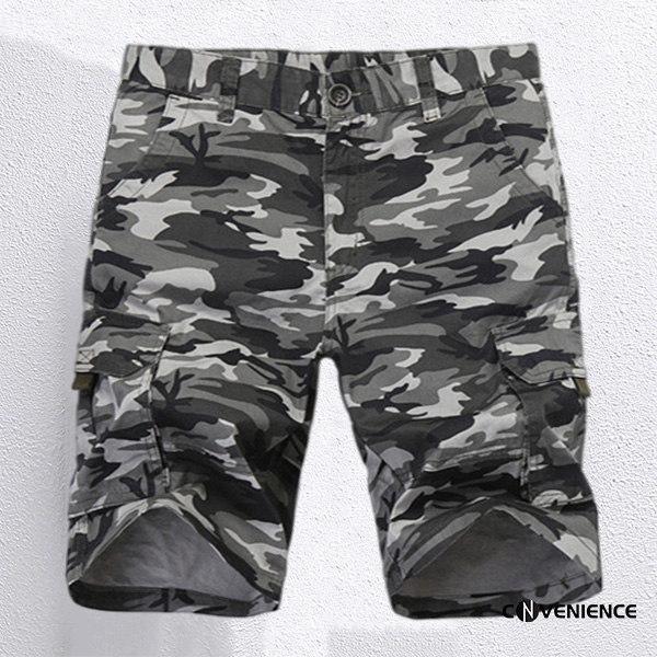 ハーフパンツ カーゴパンツ メンズ スリム 迷彩柄 ショートパンツ イージーパンツ ワークパンツ ミリタリーパンツ 作業着 耐摩耗性 通気 軽量 吸汗速乾 全商品オープニング価格