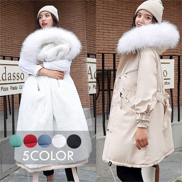 ダウンコート ロングコート レディース コート 上品 裏起毛 ダウンジャケット ファー 韓国風 大きいサイズ 秋冬アウター 30代 40代 Loco Convenience ヤフー店 通販 Yahoo ショッピング