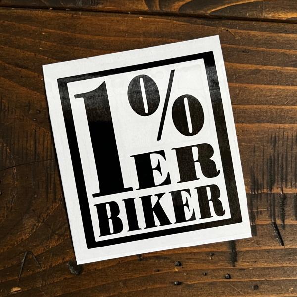 1P】1%er 1percenter ワンパーセンター シール ステッカー 