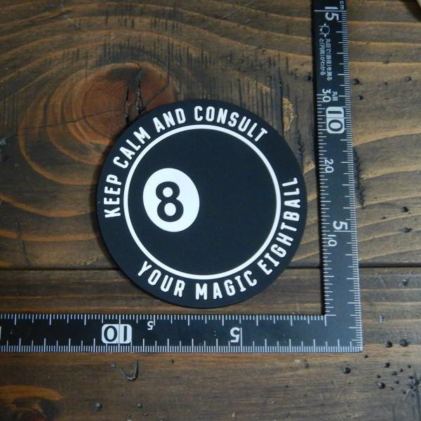 8ボール エイトボール 8BALL ビリヤード COASTER グラス置き／キッチン