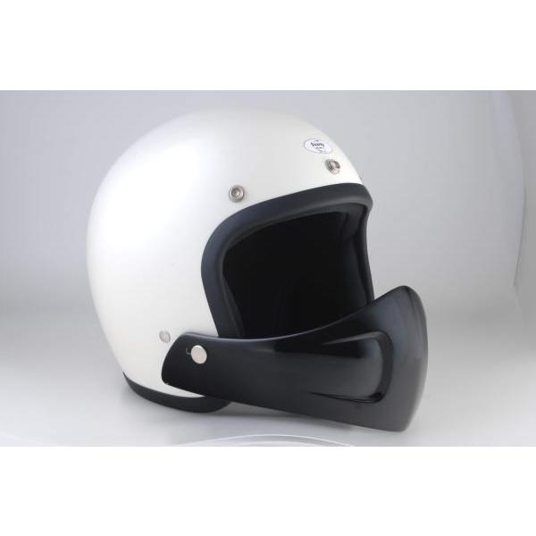 チンガード フェイスガード Chin guard ジェットヘルメット用 バイク用品 ヴィンテージ vintage クラシック 脱着後付 汎用｜coo-eshop｜05