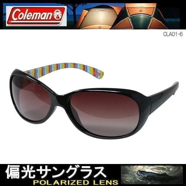 【6色】レディース Coleman コールマン 偏光サングラス スモーク＆ブラウン ドライブ ストライプ柄 おしゃれ Coleman CLA01｜coo-eshop｜14