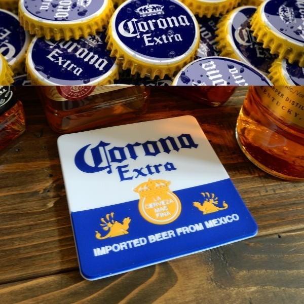 Corona コロナビール COASTER グラス置き／キッチン雑貨 ラバーコースター｜coo-eshop