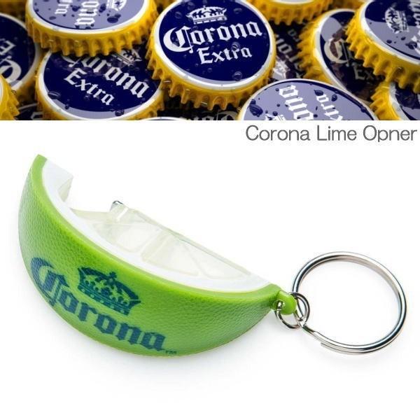 Corona Lime Opner K/H コロナ ライム ボトルオープナー 栓抜き 面白おもしろキーホルダー Bottle Opener の商品画像