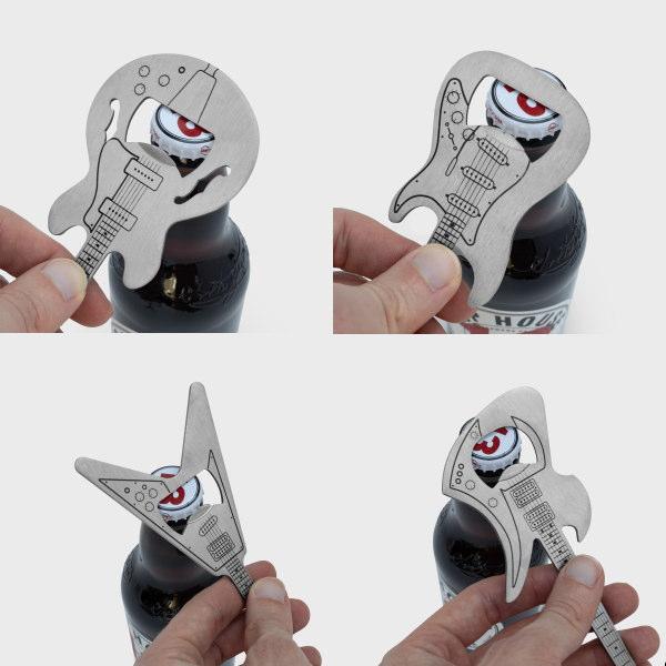 Guitar Bottle Opener ギター エレキ ROCKSTAR ボトルオープナー 栓
