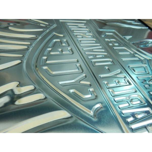 HARLEY-DAVIDSON ハーレーダビッドソン TIN SIGNS サインボード エンボス 立体 ティンサインボード   (H/D Flame Logo)｜coo-eshop｜03