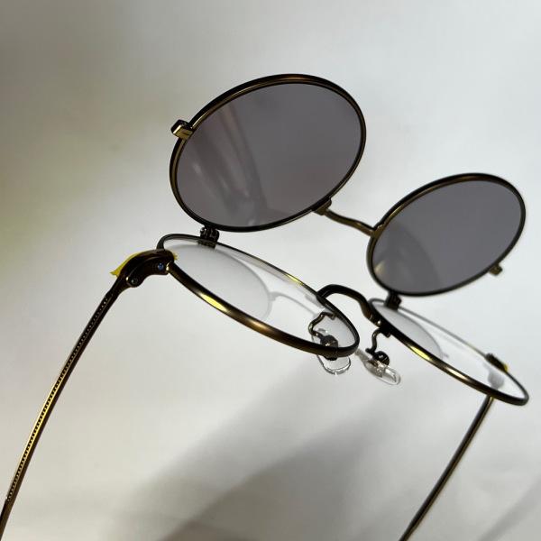 ジョン・レノン サングラス 跳ね上げ式 丸めがね ユニセックス用