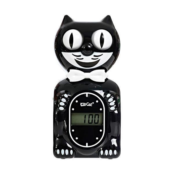Kit-Cat Klock キットキャットクロック 猫 CAT ねこ 黒猫 ソーラー