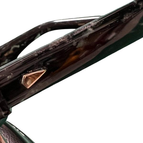 銘品晴夫作 メガネ サーモント ブロー ウェリントン クラシック