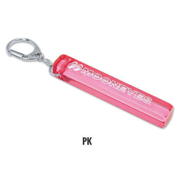 moon ムーン／チェンジングキーホルダー・アクリルキーホルダー・クリアファイル MOONEYES ムーンアイズ MOONEYES MOON Acrylic Stick Key Ring ムーン