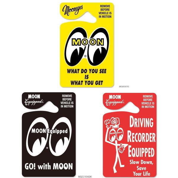 MOONEYES MOON Eyeshape Parking Permit ムーン アイシェイプ