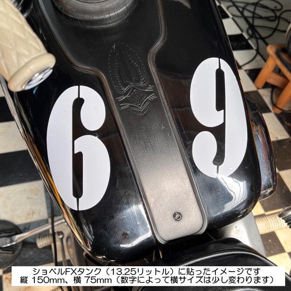 （4月VIP 10%off中） 名残月です❣0321 4 好きな数字選べる ステンシル文字 Stencil ゼッケンステッカー 数字