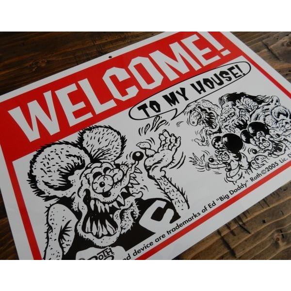 RAT FINK（ラットフィンク） メッセージボード Welcome (RAF229