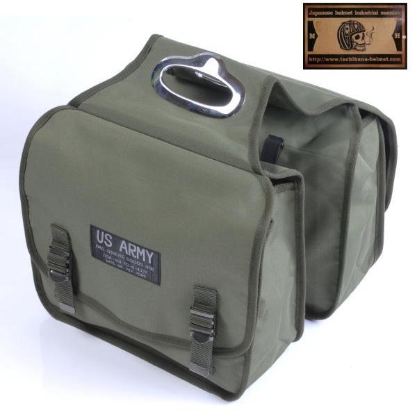 完全復刻 チャレンジバッグ 立花(TACHIBANA) US・ARMY サドルバッグ USARMY SADDLEBAG サイドバッグ 布