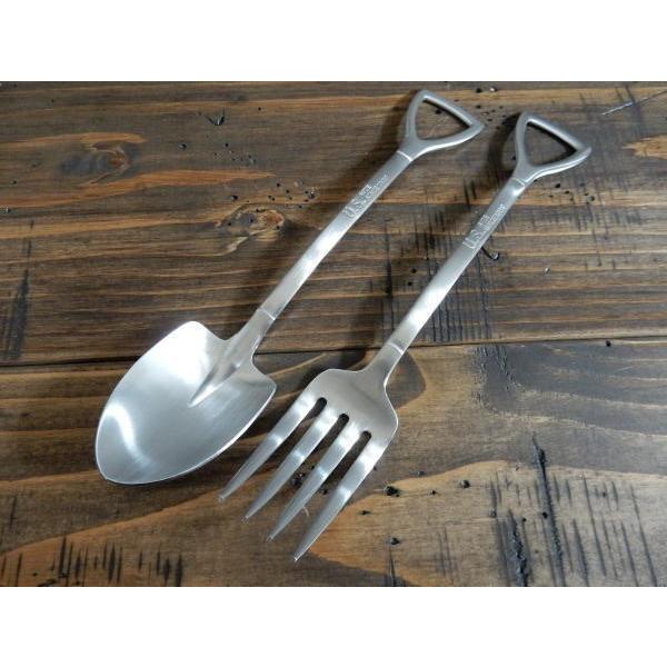 U.S.スプーン＆フォーク スコップ型 ショベル キッチン用品 カトラリー