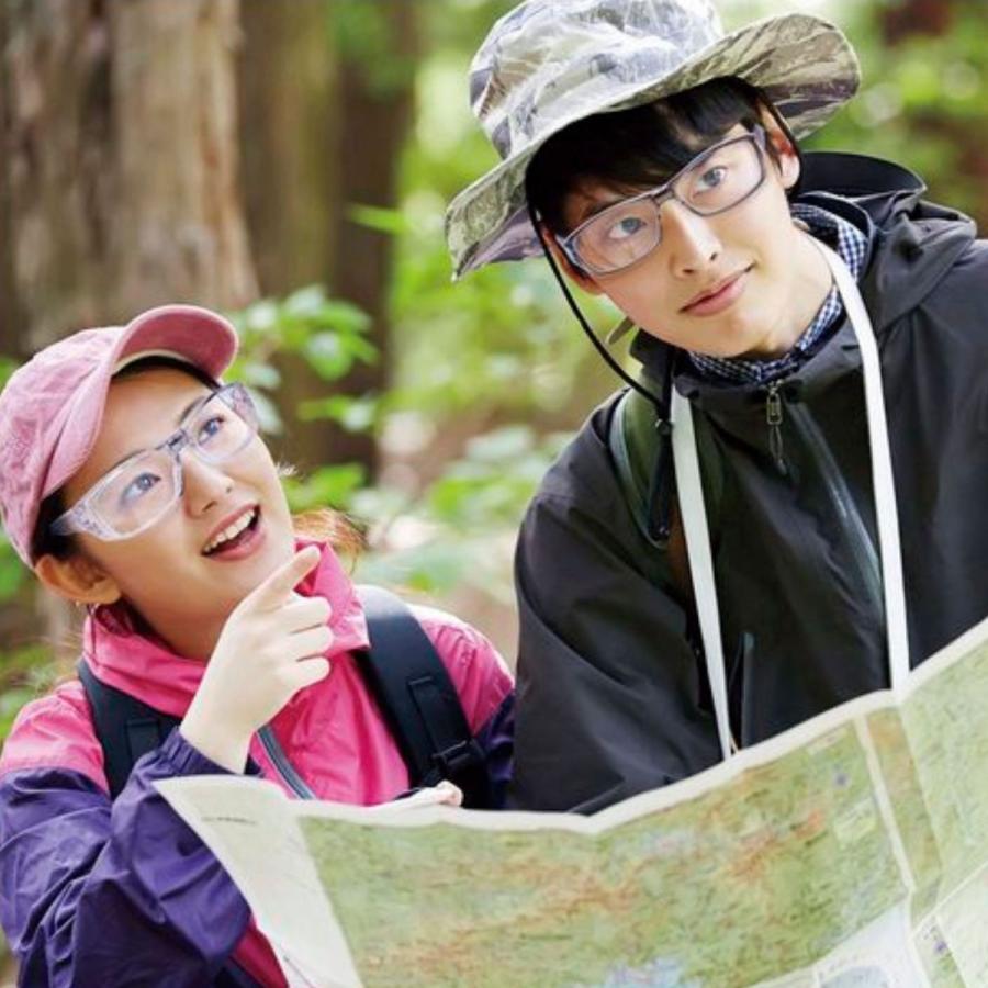 462円 注目ブランド クリアー花粉グラス袋付 花粉症対策グッズ