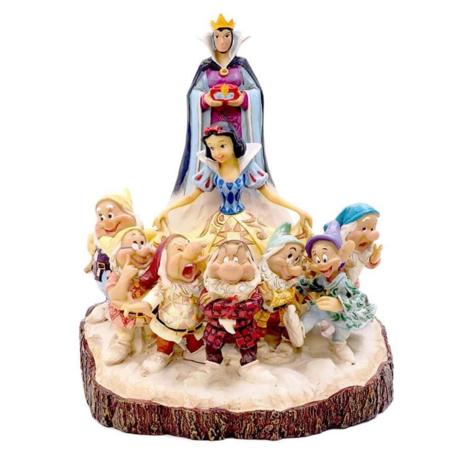 即納最大半額 Disney Traditions 白雪姫 女王 七人のこびと ジムショアー ディズニートラディション ディズニーフィギュア Jimshore 超激安 Www Thedailyspud Com