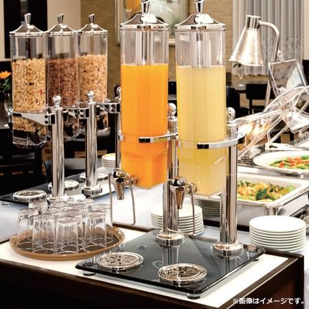 KINGO ジュースディスペンサー 2.6L×3連タイプ 36403-2（送料無料、代