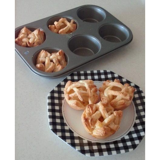 富士ホーロー ベイクウェアー マフィンカップ 6P 57288 BakeWare