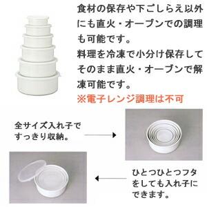 野田琺瑯（noda horo） ホワイトシリーズ ラウンド 丸型 19cm 1.9L
