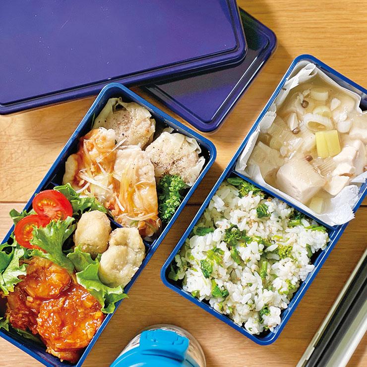 新品未使用！カルピスコラボ　角型3段コンパクトランチボックス GEL-COOL ジェルクール スクエア メンズW 500ml×2段 保冷剤一