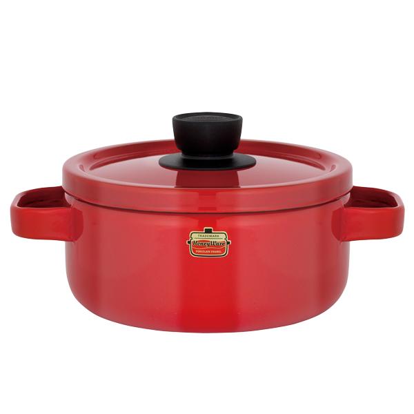 富士ホーロー ソリッド キャセロール18cm ホーロー鍋 : クッキングク