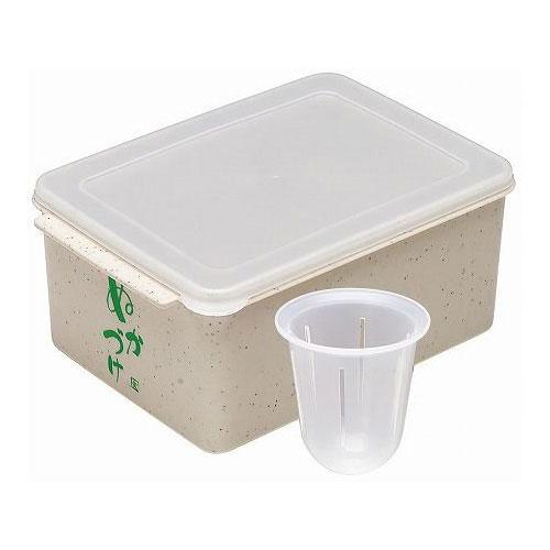 ぬか漬け容器 水取り器付き MTH1 スケーター : クッキングクロッカ