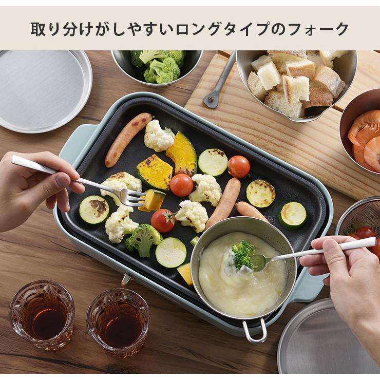 and（ヨシカワ） ヨシカワ and アンド ステンレス柄の長いフォーク