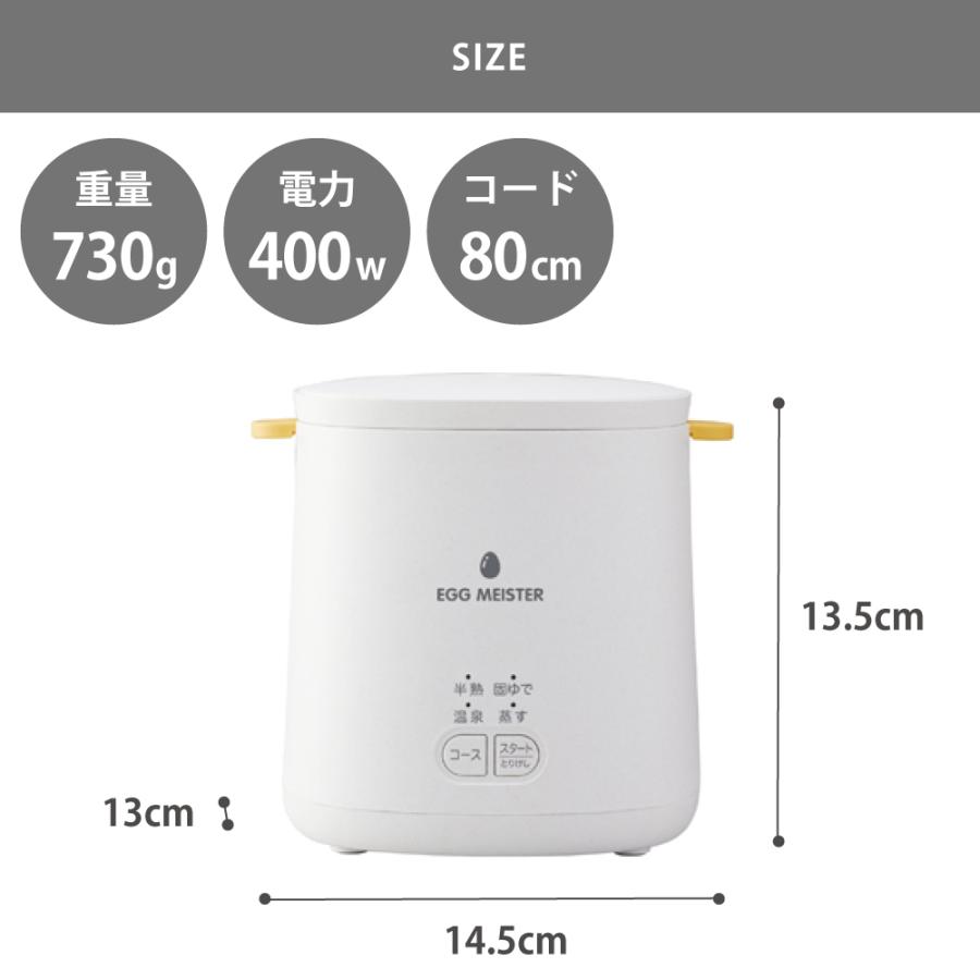 エッグマイスター ゆで卵メーカー AEM-422 アピックス APIX INTL ゆで