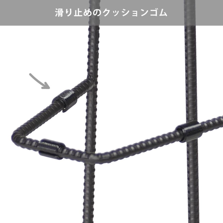 BOW パンラック 2段 オークス スタンド 収納ラック ブラック　廃盤品 オークス（AUX） BOW パンラック 2段 BWS8203 鍋スタンド 鍋置き 鍋