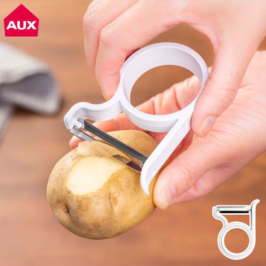 レイエ 軽い力でスーッと切れるピーラー オークス LS1575 AUX ピーラー