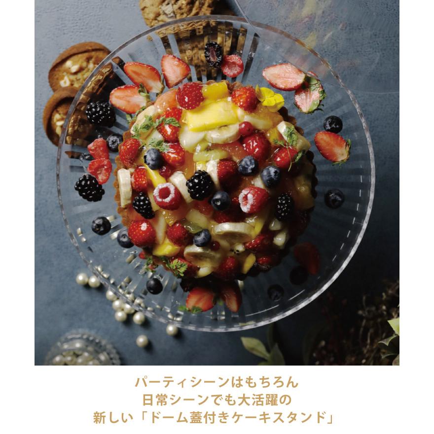 CB JAPAN（シービージャパン） ケーキスタンド＆ドーム L 25cm 8号