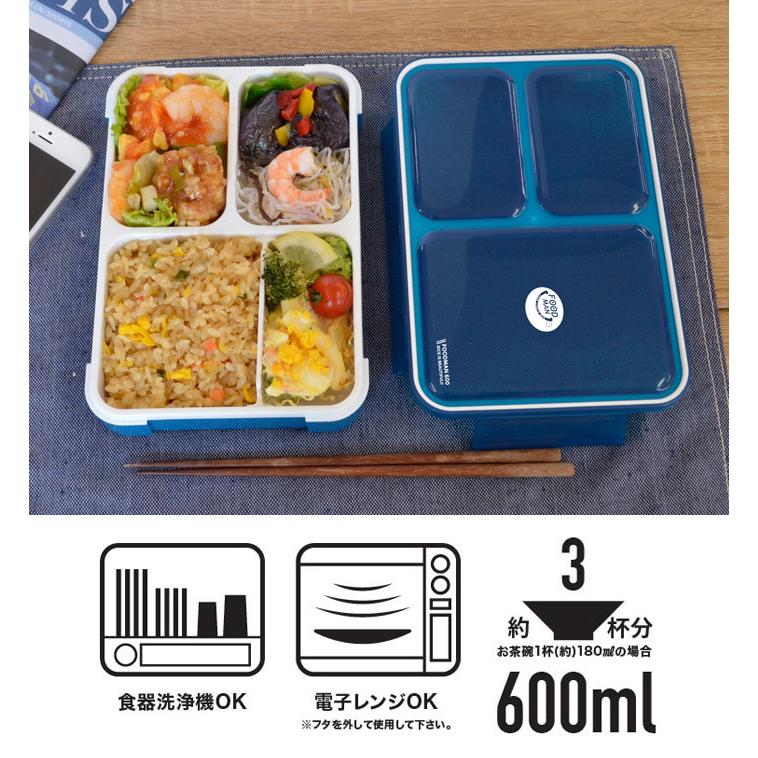 dsk.pig 薄型弁当箱 フードマン 600 シービージャパン 弁当箱 1 dsk.pig 薄型弁当箱 フードマン 600 シービージャパン 弁当箱 1