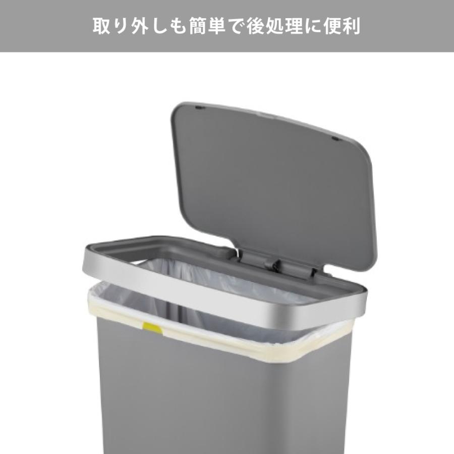 EKO ハナステップビン 45L ペダル式 EK6266 イーケーオー　ごみ箱 ステップ式 ダストボックス ふた付き 大容量 爆買 母の日