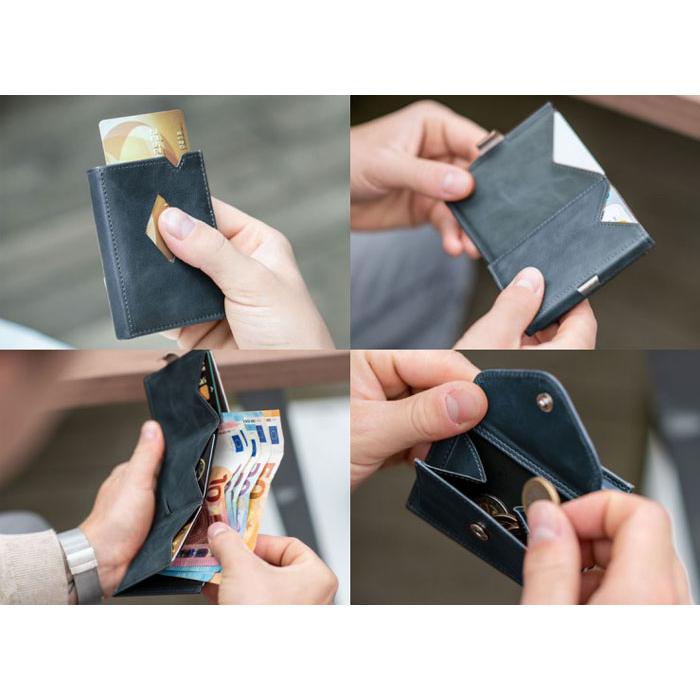 EXENTRI エキセントリ マルチウォレット スキミング防止 RFIDブロック