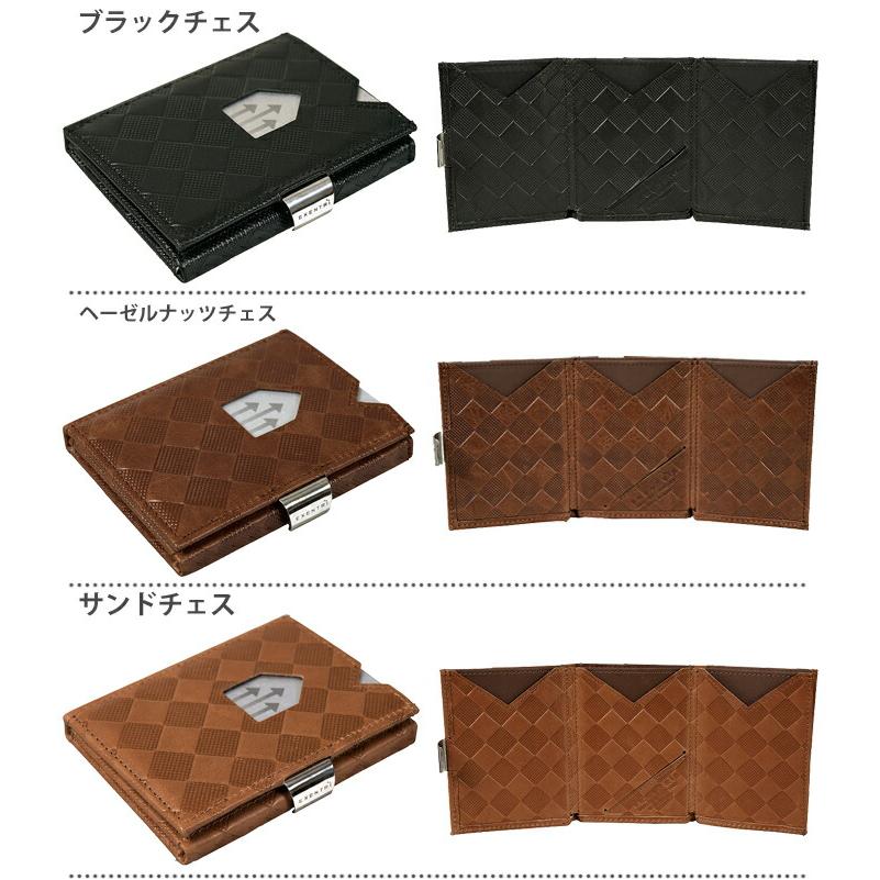 EXENTRI エキセントリ ミニマルウォレット スキミング防止 RFIDブロック 全19色【財布/三つ折り財布/本革/カード入れ/薄型/送料無料】 EXENTRI エキセントリ ミニマルウォレット スキミング防止 RFID