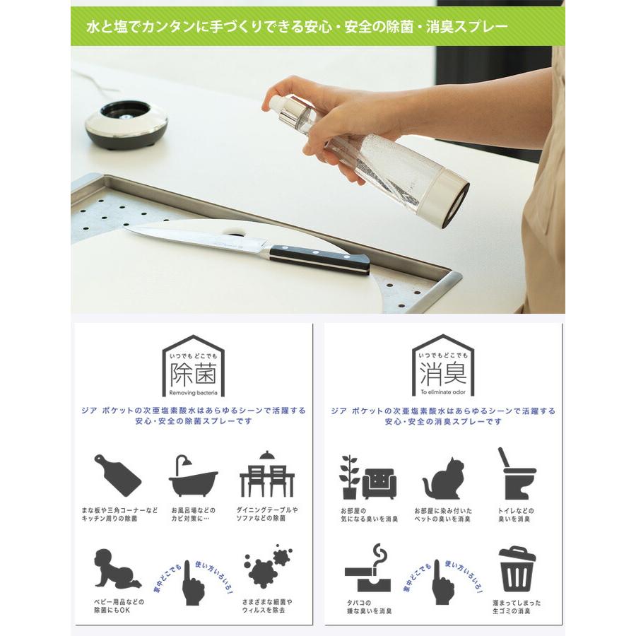 ジアポケット フラックス ZIA pocket FLZ-18 JIS適合商品 次亜塩素酸水