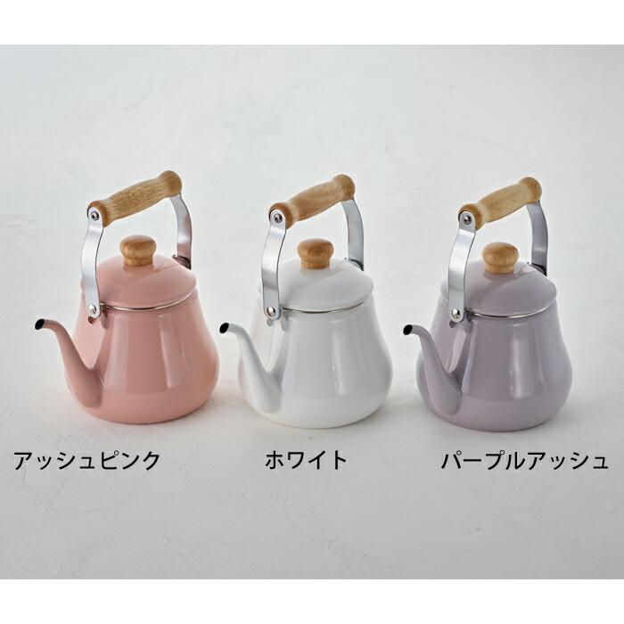 富士ホーロー IH対応 ドリップケトル ホーロー 1.5L 全3色 細口 富士ホーロー IH対応 ドリップケトル ホーロー 1.5L 全3色 細口