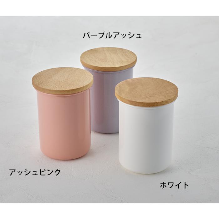 富士ホーロー 木蓋 キャニスター ホーロー 800ml 全3色 C 9cnl 茶葉 コーヒー 調味料 保存容器 Fuji C9cnl クッキングクロッカ 通販 Yahoo ショッピング
