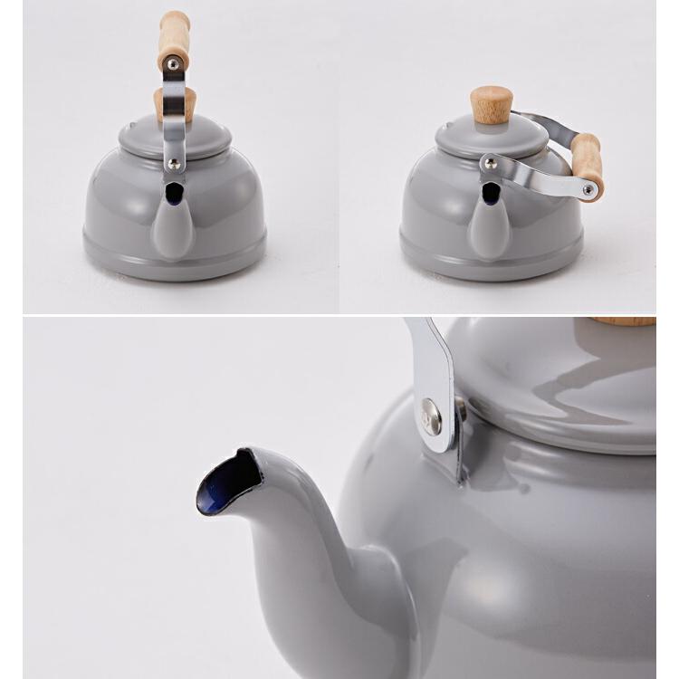 Cotton Series 富士ホーロー コットン ホーロー ケトル 1.6L IH対応