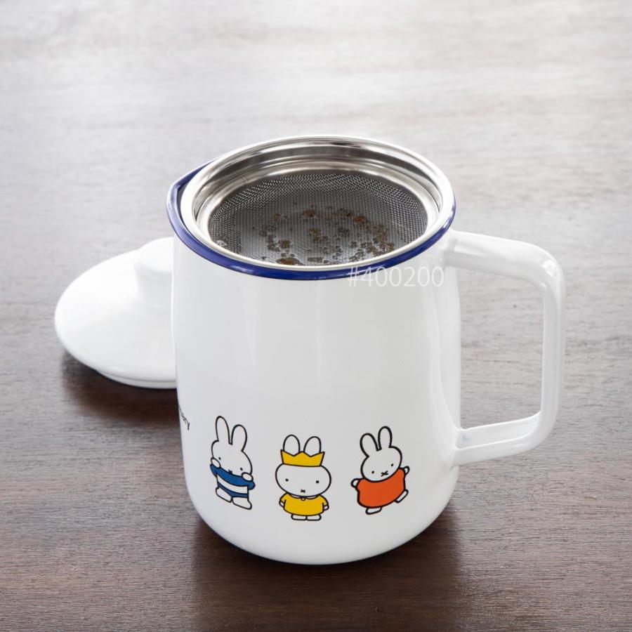 ミッフィー 70周年 ホーロー オイルポット 350ml ステンレスフィルター