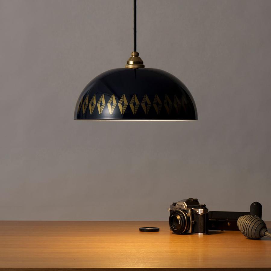 富士ホーロー ランプシェード ホーロー 琺瑯ランプ 31cm E26 LED電球