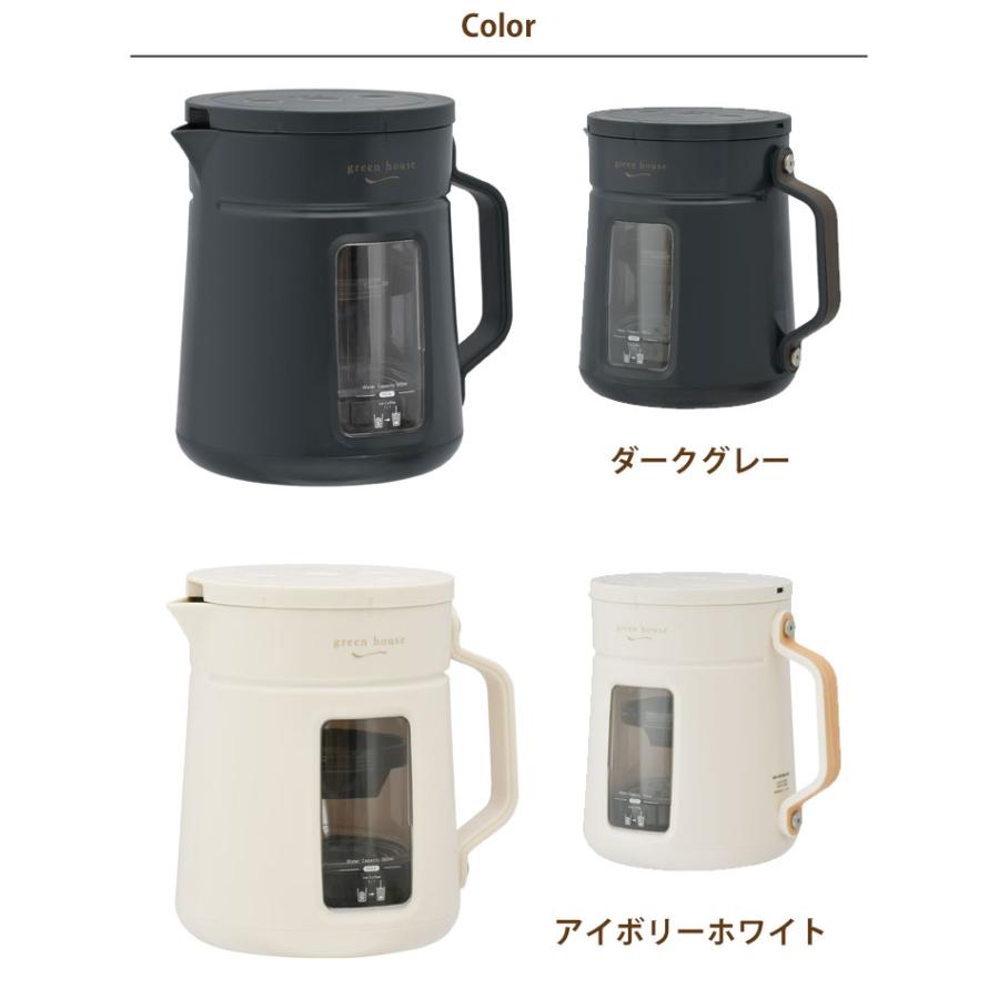 グリーンハウス コールドブリューコーヒーメーカー GH-CBCMA GREEN HOUSE　水だしコーヒー 送料無料｜cooking-clocca｜12