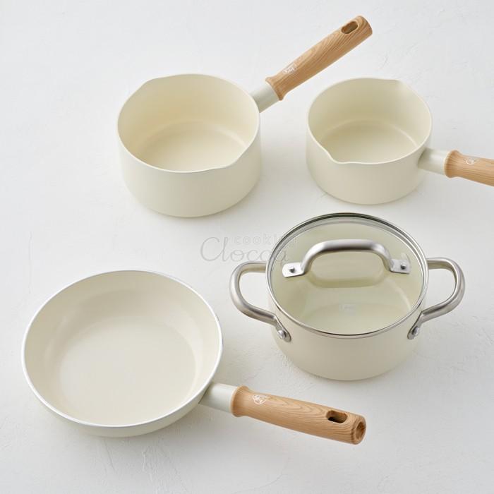 グリーンシェフ ビンテージ ホワイト フライパン 20cm Ih対応 クックウェアカンパニー 2727 ダイヤモンド セラミックコート 送料無料 Greenchef 2727 クッキングクロッカ 通販 Yahoo ショッピング